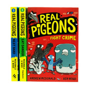 Real Pigeons Series Children Collection 3 Books Set By Andrew McDonald - Ages 6-10 - Paperback 7-9 Egmont Publishing