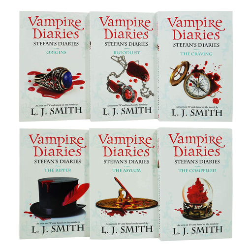 Vampire Diaries Stefan's Diaries The Complete Collection Books 1-6 Box Set by L. J. Smith - Ages 14+ - Paperback Young Adult Hachette Children's Group