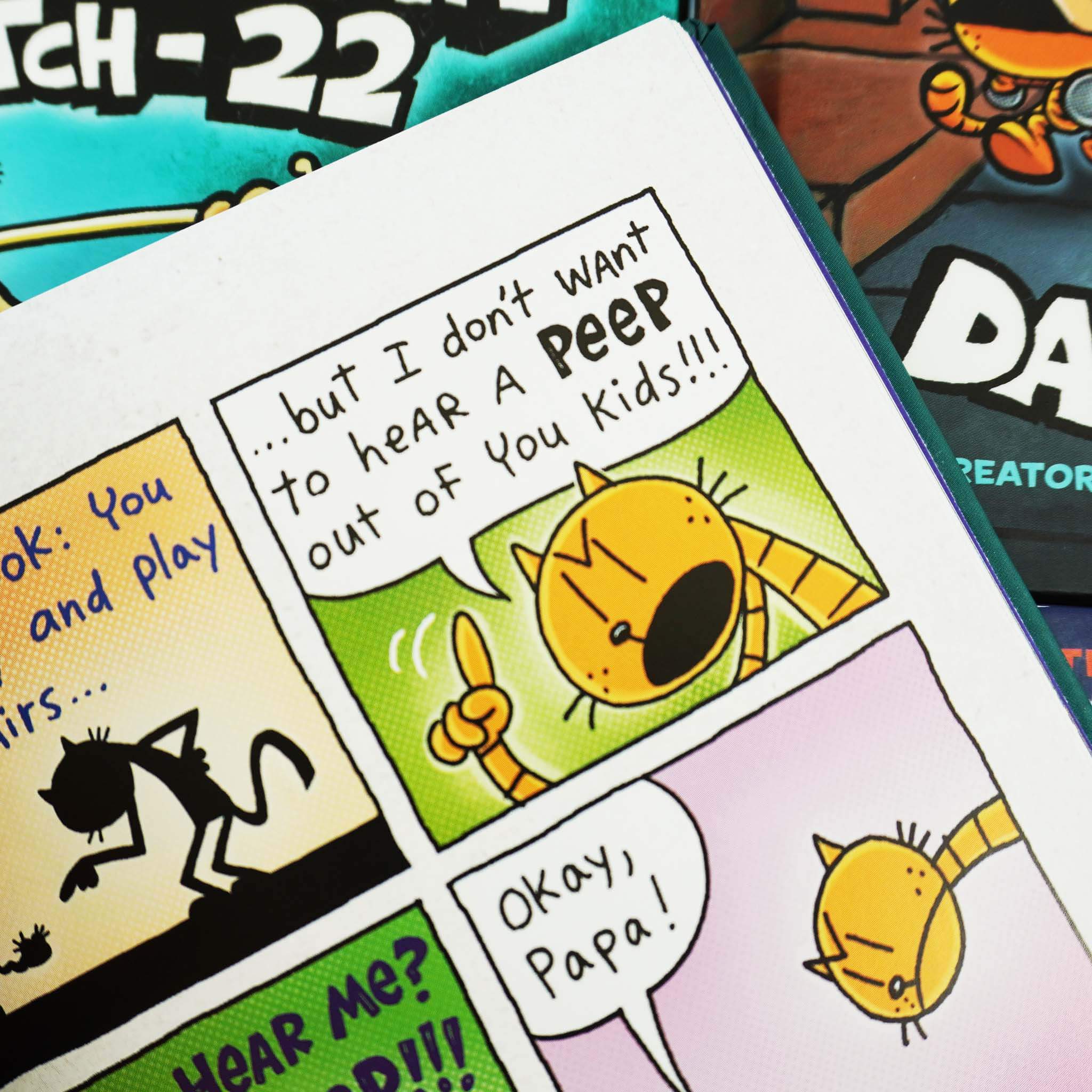DOG MAN 12冊 / CAT KID COMIC CLUB 5冊 Dog Man ＆ Cat Kid Comic