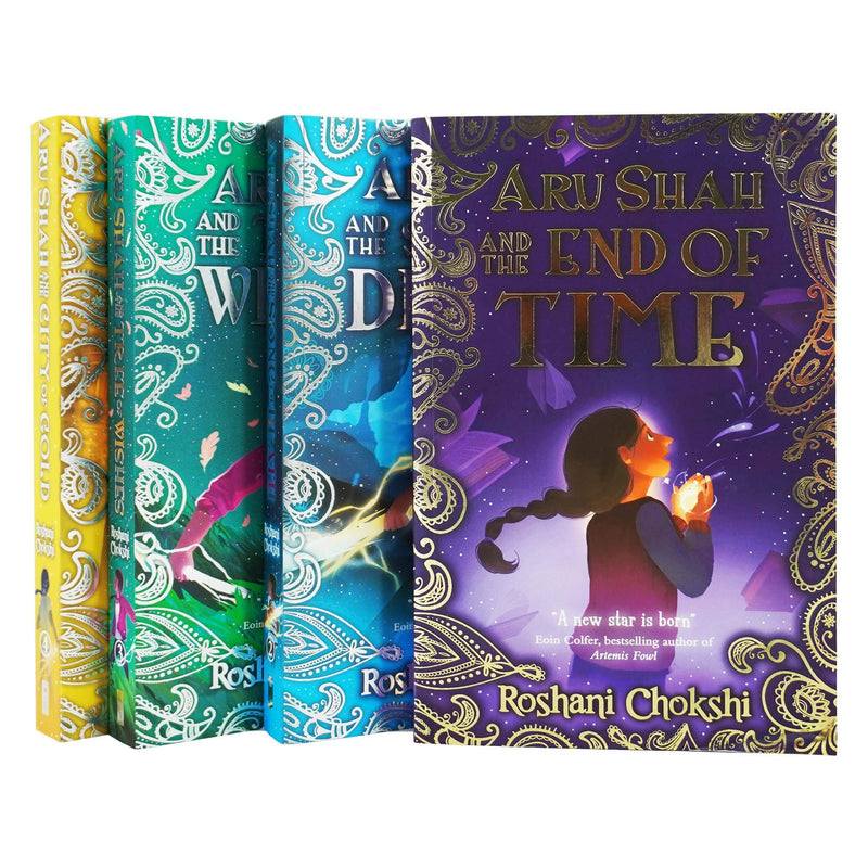 Roshani Chokshi Collection 4 Books Set - Ages 8-12 - Paperback 9-14 Scholastic