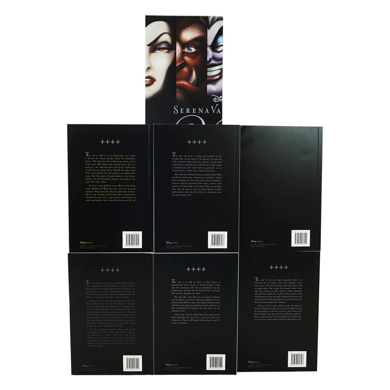 Disney Villains Collection by Serena Valentino Box Set of 5 Books, Poster & Journal - Ages 6-9 - Paperback 7-9 Disney Press
