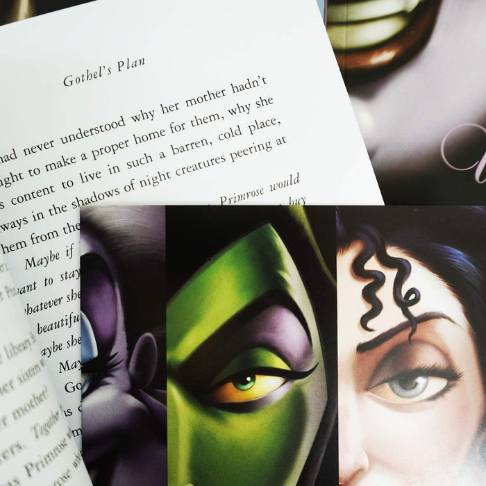 Disney Villains Collection by Serena Valentino Box Set of 5 Books, Poster & Journal - Ages 6-9 - Paperback 7-9 Disney Press