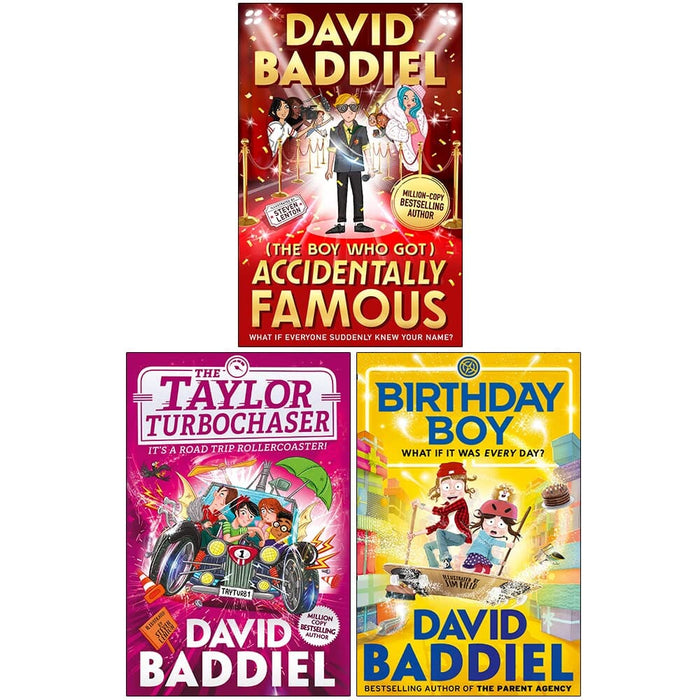 David Baddiel Collection 3 Books Set (Book 5 to 7) - Ages 8-13 - Paperback 9-14 HarperCollins Publishers