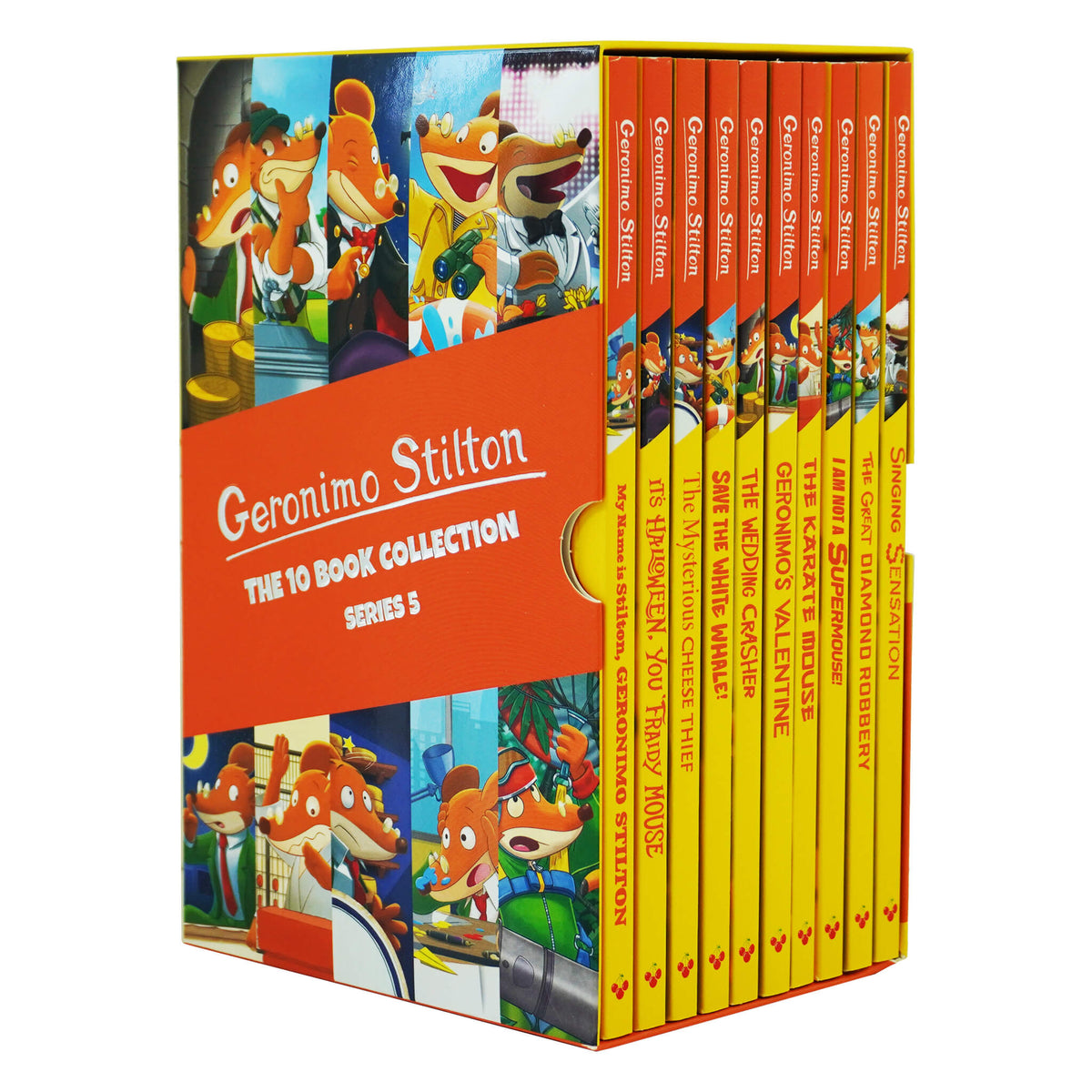 Geronimo Stilton The 10 Book Collection (Series 5) Box Set - Ages 5-7 —  Books2Door