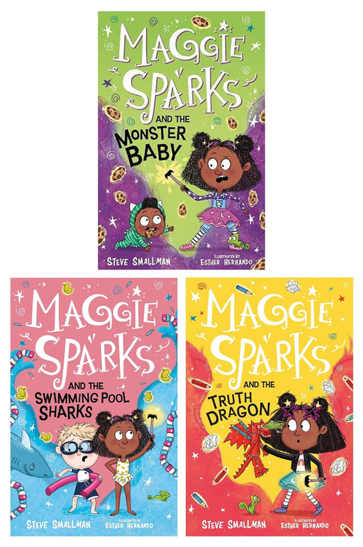 Maggie Sparks Series By Steve Smallman: 3 Books Set - Ages 5-7 - Paperback 5-7 Sweet Cherry Publishing