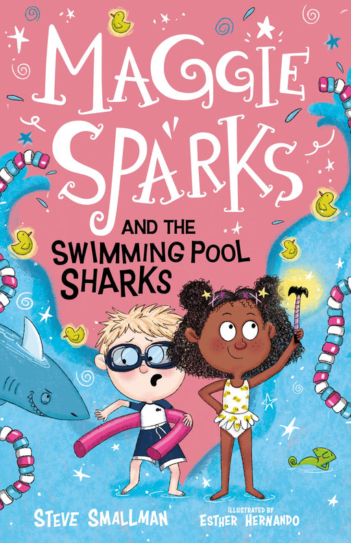 Maggie Sparks and the Swimming Pool Sharks (Maggie Sparks, Book 2) By Steve Smallman - Ages 5-7 - Paperback 5-7 Sweet Cherry Publishing