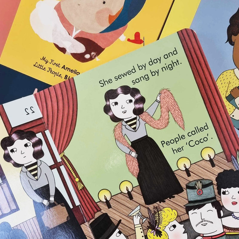 Little People, Big Dreams Series 1 Collection 5 Books Set - Ages 2-6 - Board Book 0-5 Frances Lincoln Publishers Ltd