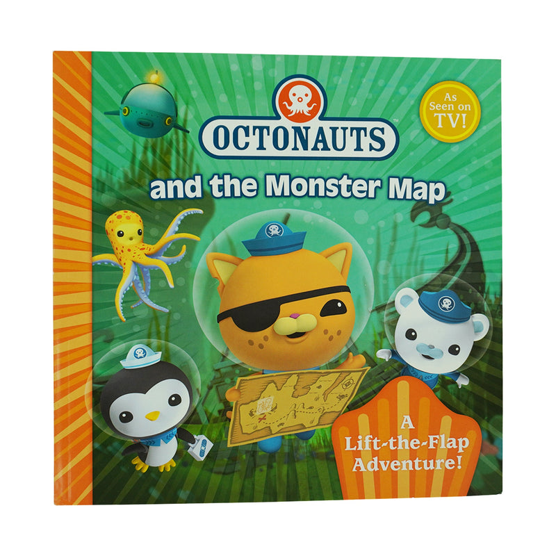 Octonauts Monster Map: A Lift-the-Flap Adventure - Ages 3+ - Paperback 0-5 Simon & Schuster