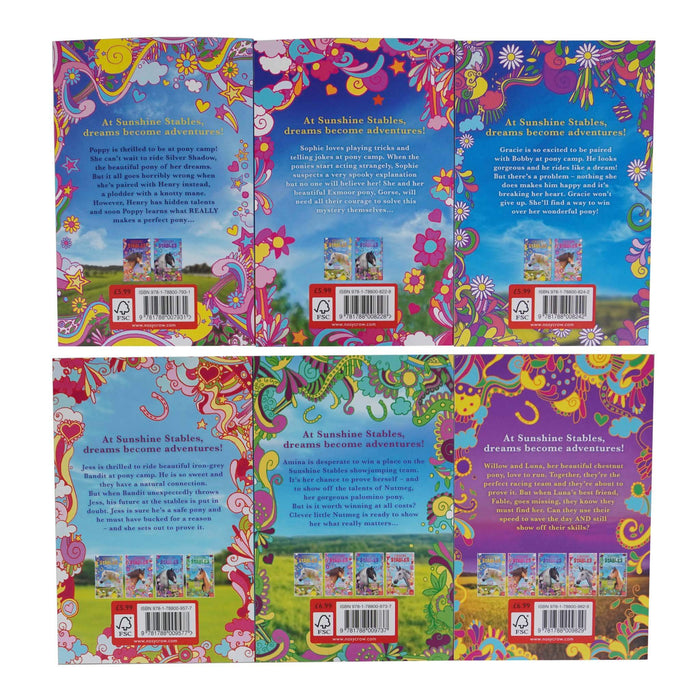 Sunshine Stables Series 6 Books Collection Set By Olivia Tuffin - Age 7-9 - Paperback 7-9 Nosy Crow Ltd