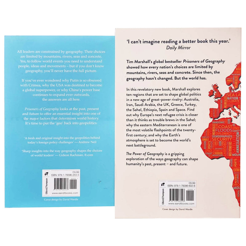 Tim Marshall Collection 2 Books Set - Non Fiction - Paperback Non-Fiction Elliott & Thompson Limited