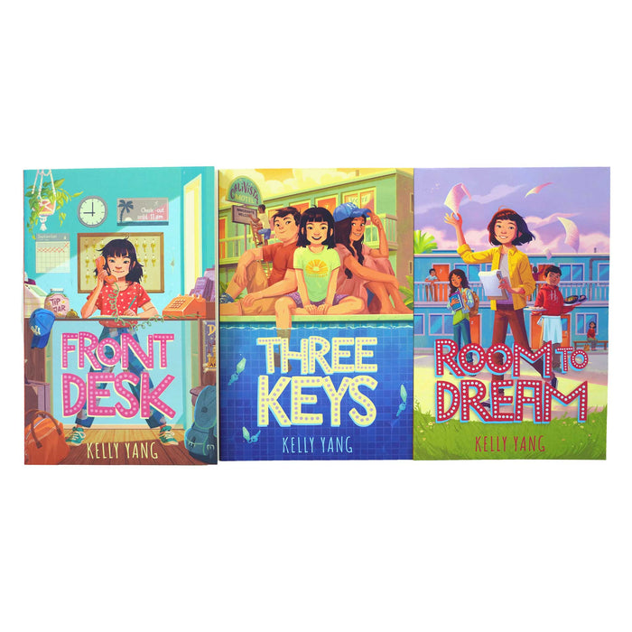 Front Desk Series 3 Books Collection Set By Kelly Yang - Age 9+ - Paperback 9-14 Knights Of Media