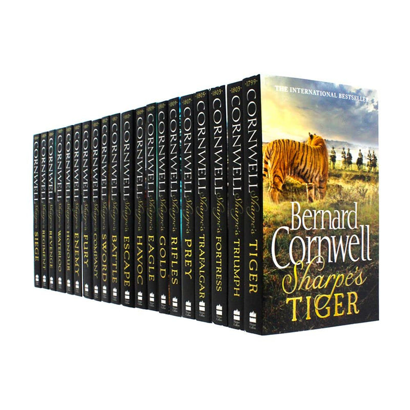 Bernard Cornwell The Sharpe Series 1-20 Books Collection Set - Fiction - Paperback Fiction HarperCollins Publishers