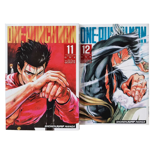 One-Punch Man 2 Books Set (Vol- 11&12) By One - Age 12-17 - Paperback Young Adult Viz Media