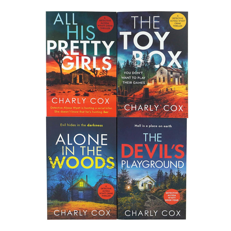 Detective Alyssa Wyatt Series 4 Books Collection Set By Charly Cox - Fiction - Paperback Fiction Hera