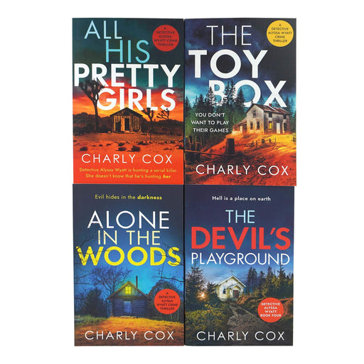 Detective Alyssa Wyatt Series 4 Books Collection Set By Charly Cox - Fiction - Paperback Fiction Hera