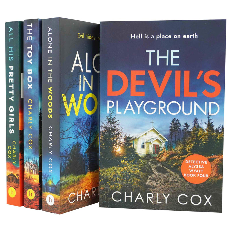 Detective Alyssa Wyatt Series 4 Books Collection Set By Charly Cox - Fiction - Paperback Fiction Hera