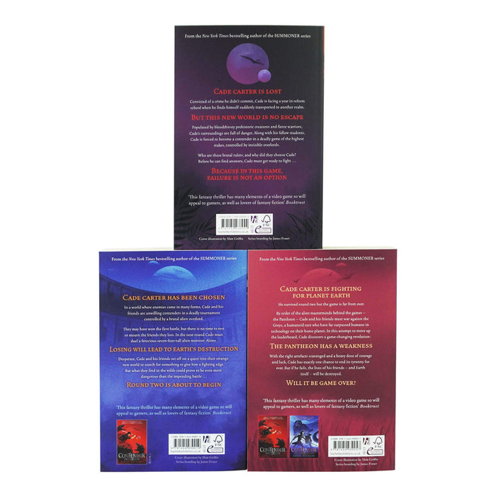 Contender Series 3 Books Collection Set By Taran Matharu - Age 12-15 - Paperback 9-14 Hachette Children's Group