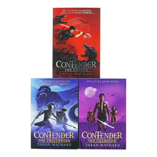 Contender Series 3 Books Collection Set By Taran Matharu - Age 12-15 - Paperback 9-14 Hachette Children's Group