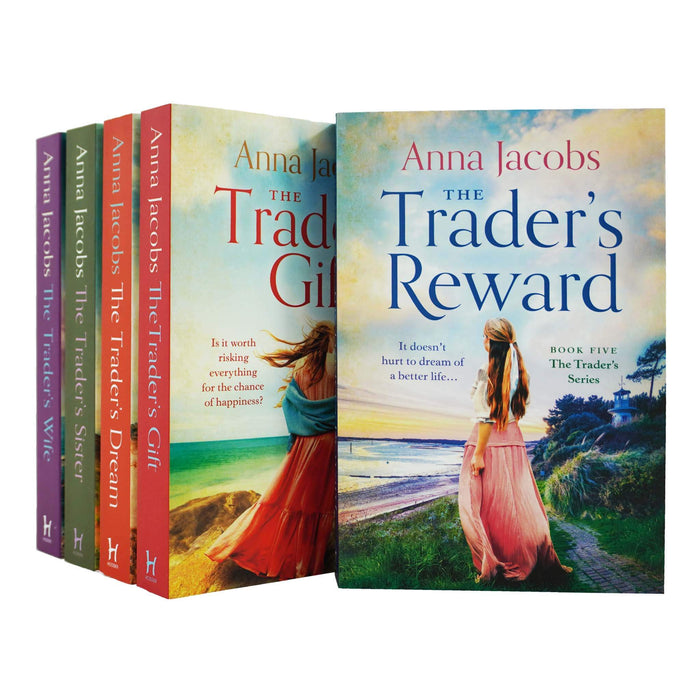 The Trader's Series 5 Books Collection Set by Anna Jacobs - Fiction - Paperback Fiction Hodder