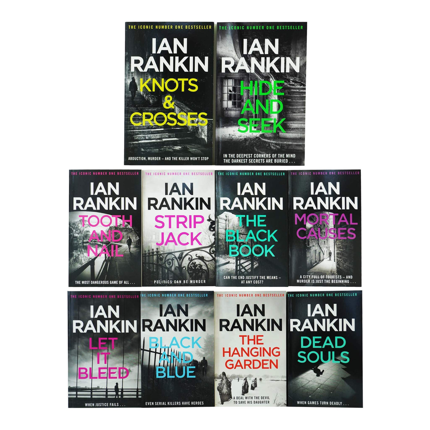 Ian Rankin Inspector Rebus Series Collection 10 Books Set Fiction