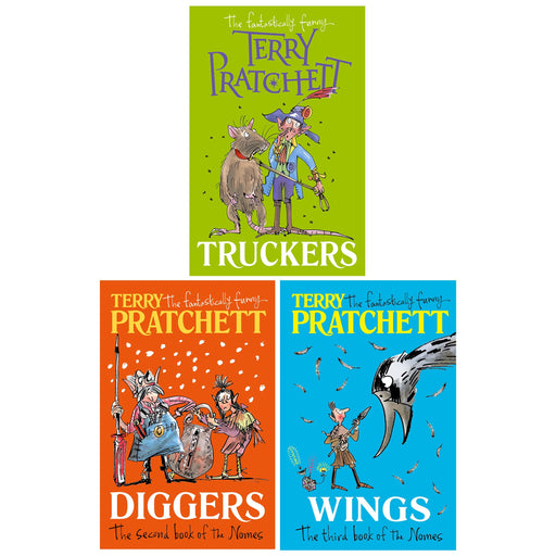 Terry Pratchett The Bromeliad Trilogy Collection 3 Books Set - Age 9-11 - Paperback 9-14 Corgi Books
