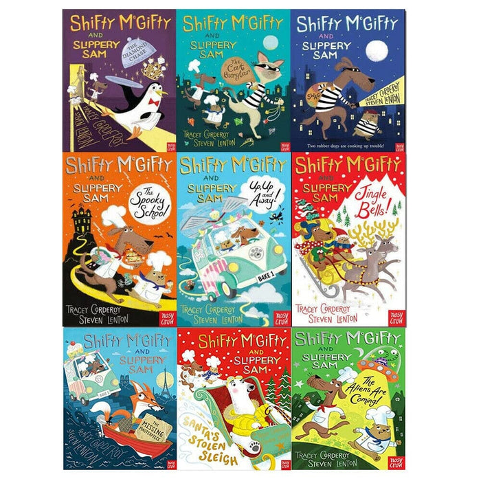 Shifty McGifty and Slippery Sam Series By Tracey Corderoy 9 Books Collection Set - Ages 3-7 - Paperback 0-5 Nosy Crow Ltd