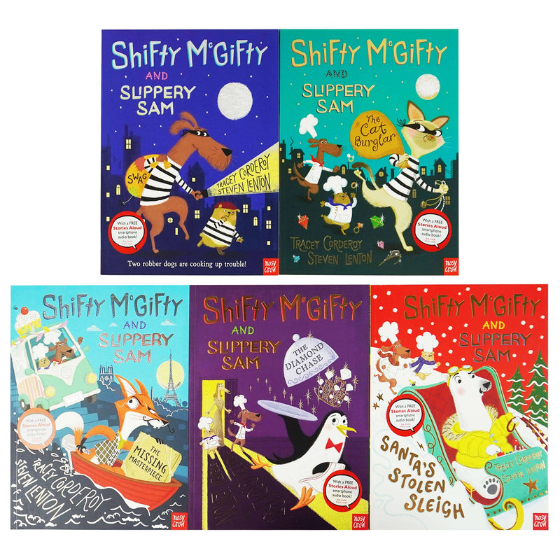 Shifty McGifty and Slippery Sam Series By Tracey Corderoy 9 Books Collection Set - Ages 3-7 - Paperback 0-5 Nosy Crow Ltd