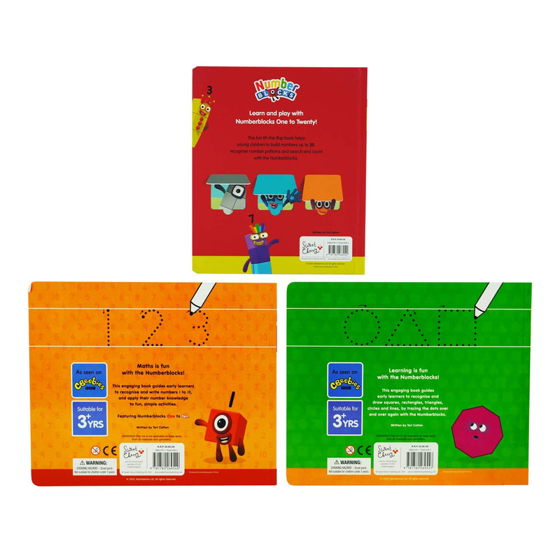 Numberblocks Series 3 Books Collection Set By Sweet Cherry Publishing - Age 3-6 - Board Book 0-5 Sweet Cherry Publishing