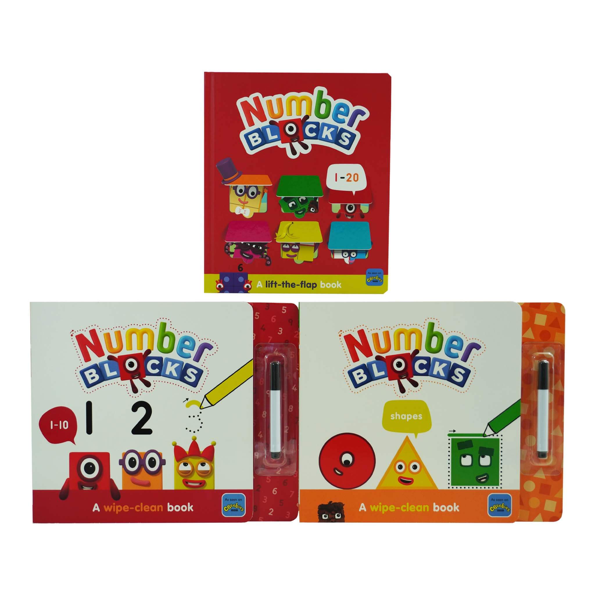 Numberblocks Series 3 Books Collection Set By Sweet Cherry Publishing ...