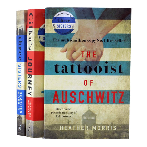 Tattooist of Auschwitz Collection 3 Books Set By Heather Morris - Fiction - Paperback Fiction Zaffre
