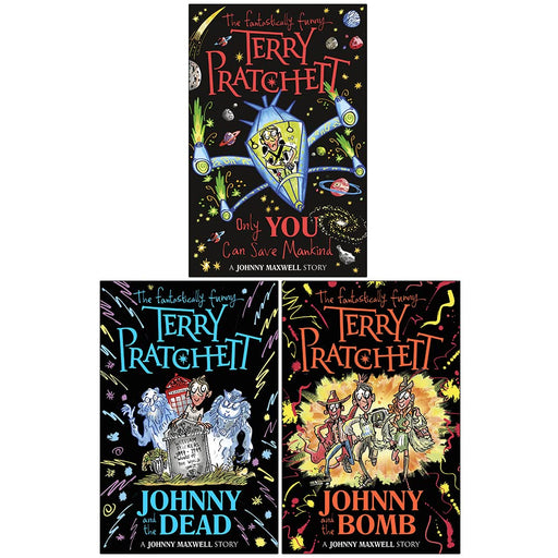 Johnny Maxwell by Terry Pratchett 3 Books Collection Set - Age 9-11 - Paperback 9-14 Penguin