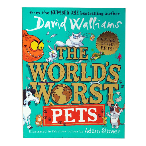 The World’s Worst Pets Book By David Walliams - Age 8-11 - Paperback 9-14 HarperCollins Publishers
