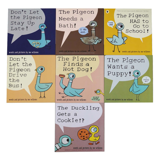 Don't Let the Pigeon Series 7 Books Collection Set By Mo Willems - Age 3-7 - Paperback 0-5 Walker Books Ltd