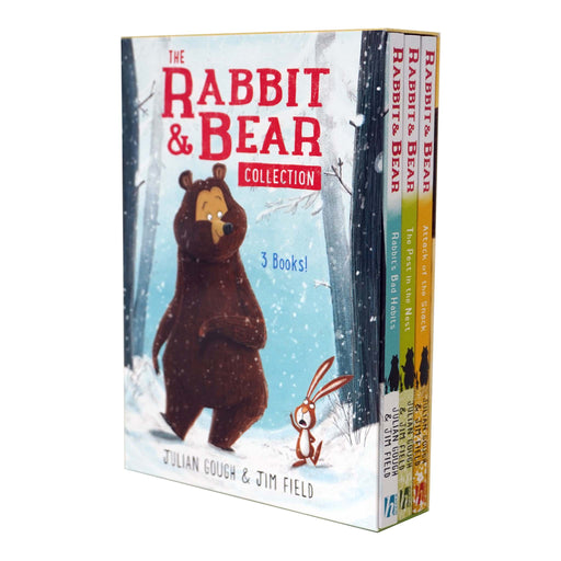The Rabbit and Bear Collection 3 Books Set By Julian Gough & Jim Field - Ages 5-8 - Paperback 7-9 Hodder & Stoughton