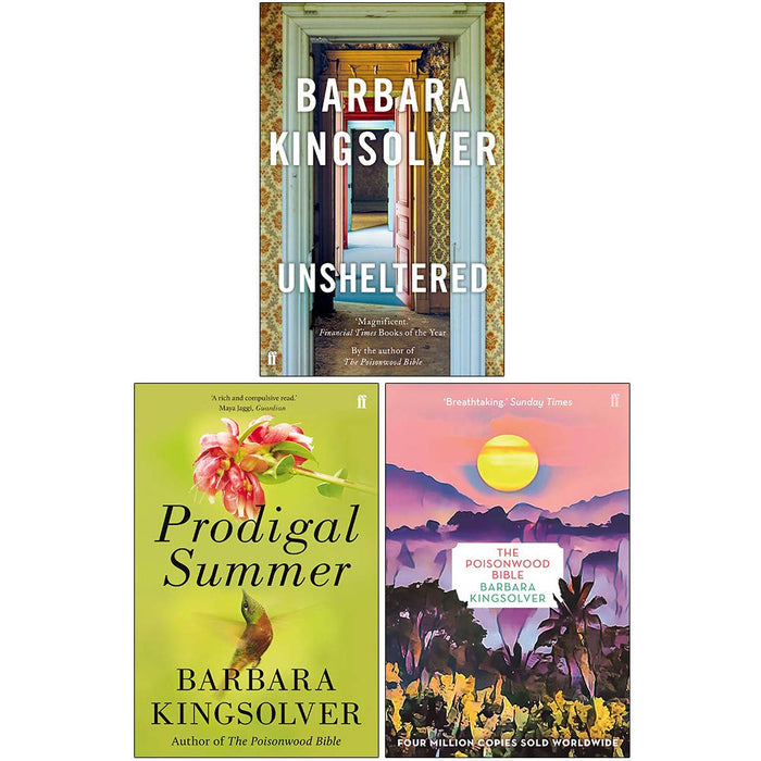 Barbara Kingsolver 3 Books Collection Set - Fiction - Paperback Fiction Faber & Faber