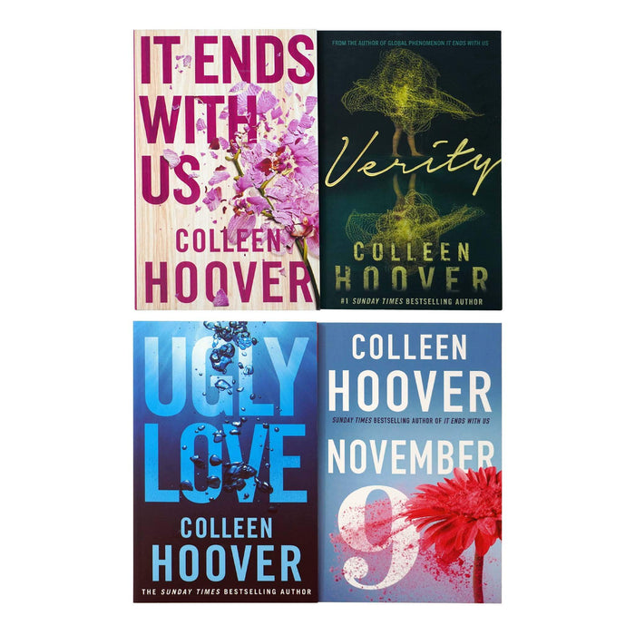 It Ends With Us by Colleen Hoover 4 Books Collection Set - Fiction - Paperback Fiction Simon & Schuster