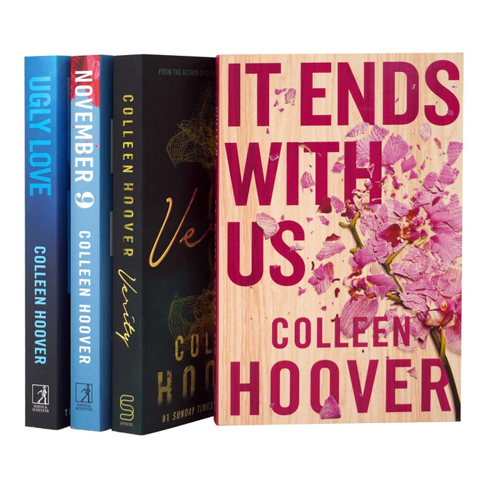 It Ends With Us by Colleen Hoover 4 Books Collection Set - Fiction - Paperback Fiction Simon & Schuster