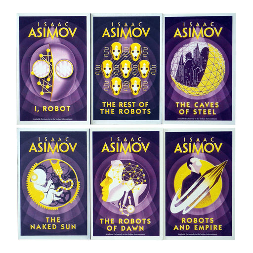 The Robot Series by Isaac Asimov 6 Books Collection Set - Fiction - Paperback Fiction HarperVoyager