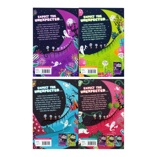 Lottie Luna by Vivian French Books 1-4 Collection Set - Ages 7+ - Paperback 7-9 HarperCollins Publishers