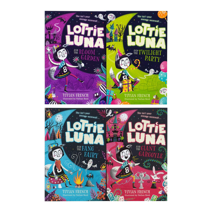 Lottie Luna by Vivian French Books 1-4 Collection Set - Ages 7+ - Paperback 7-9 HarperCollins Publishers
