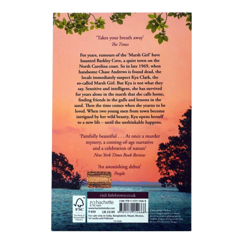 Where the Crawdads Sing Book By Delia Owens - Fiction - Paperback Fiction Corsair