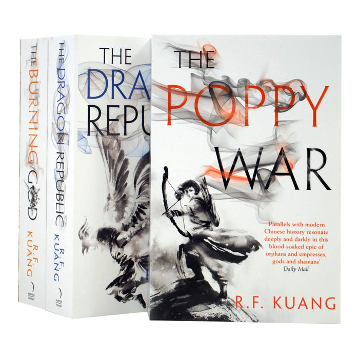 The Poppy War Series 3 Books Collection Set By R.F. Kuang - Fiction - Paperback Fiction HarperVoyager