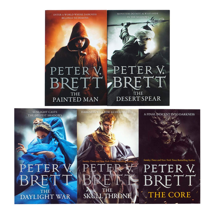 The Demon Cycle Series By Peter V. Brett 5 Books Collection Set - Fiction - Paperback Fiction HarperVoyager