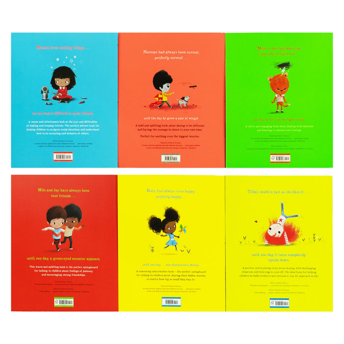 A Big Bright Feelings Collection 6 Books Set By Tom Percival - Ages 3-7 - Paperback 0-5 Bloomsbury Publishing (UK)