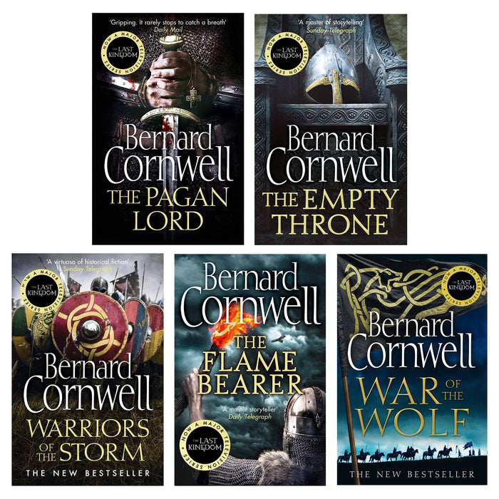 The Last Kingdom Series 5 Books Collection Set (Book 7-11) By Bernard Cornwell - Fiction - Paperback Fiction HarperCollins Publishers