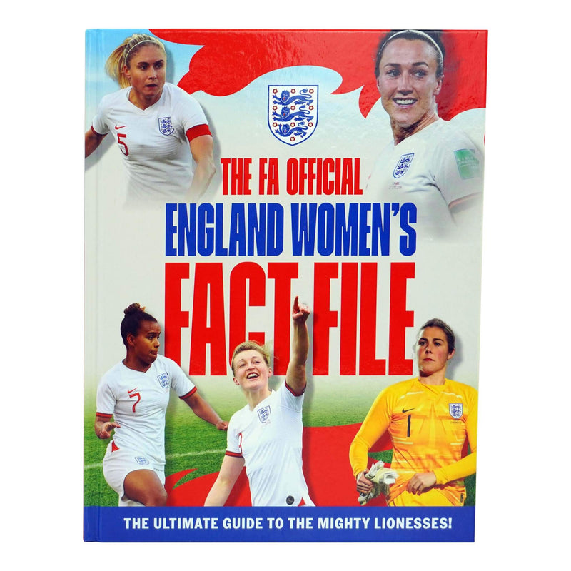 FA Official England Women's Fact File Book By Emily Stead - Ages 8 years and up - Hardback 9-14 Welbeck Publishing Group