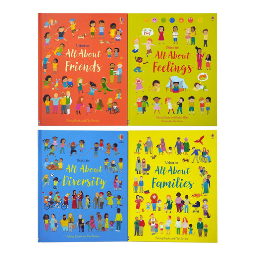 All About Series 4 Books Collection Set By Felicity Brooks (Usborne My First Book) - Ages 3-8 - Hardback 0-5 Usborne Publishing Ltd