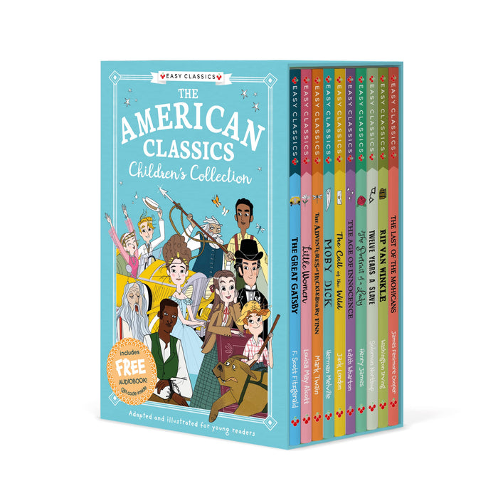 The American Classics Children's Collection 10 Books Set By Gemma Barder, Lynne Wilson-Bailey - Ages 7-11 - Paperback 7-9 Sweet Cherry Publishing