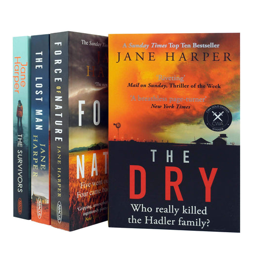 Jane Harper 4 Books Collection Set - Fiction - Paperback Fiction Abacus