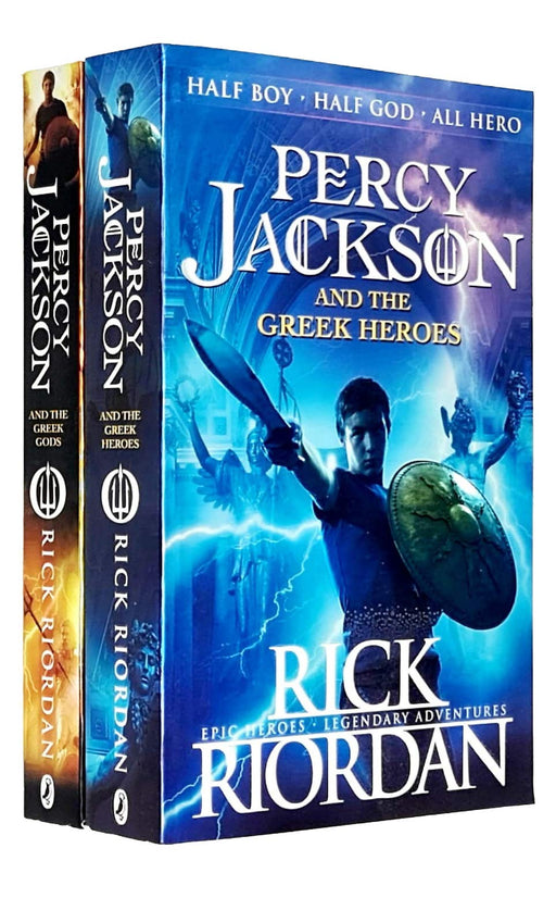 Percy Jackson Collection 2 Books Set By Rick Riordan - Ages 9+ - Paperback 9-14 Penguin